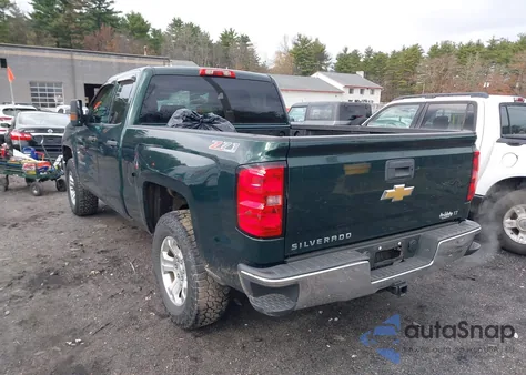 2014 Chevrolet Silverado 1500 2Lt из США, поврежденный, VIN 1GCVKREC6EZ403426